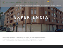 Tablet Screenshot of lopezalvarezsl.es